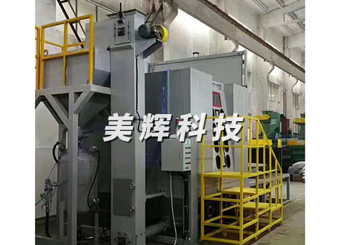 重庆某国企非标喷砂机现场图片展示